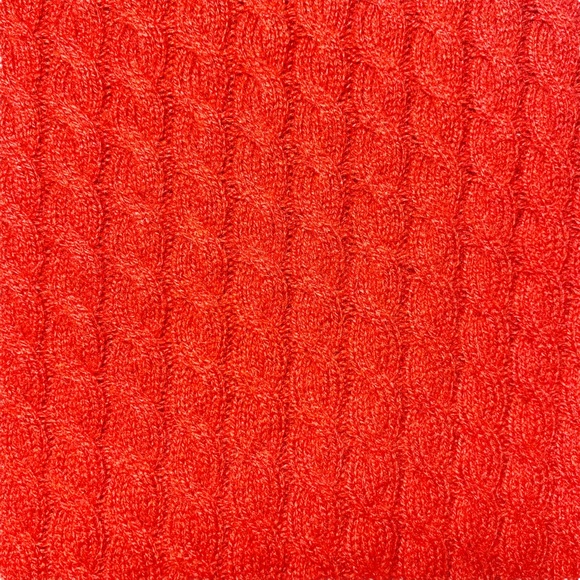 🎄 3/$15 Talbots Red Pure Cashmere Turtleneck Sweater MP - Picture 7 of 8